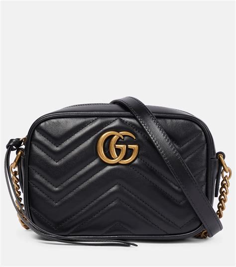gucci leather crossbody gg